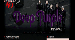 Desktop Screenshot of deeppurplerevival.cz