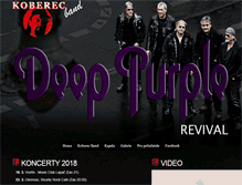 Tablet Screenshot of deeppurplerevival.cz